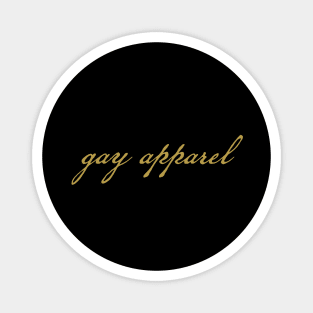 Christmas Carol Lyric Gay Apparel Magnet